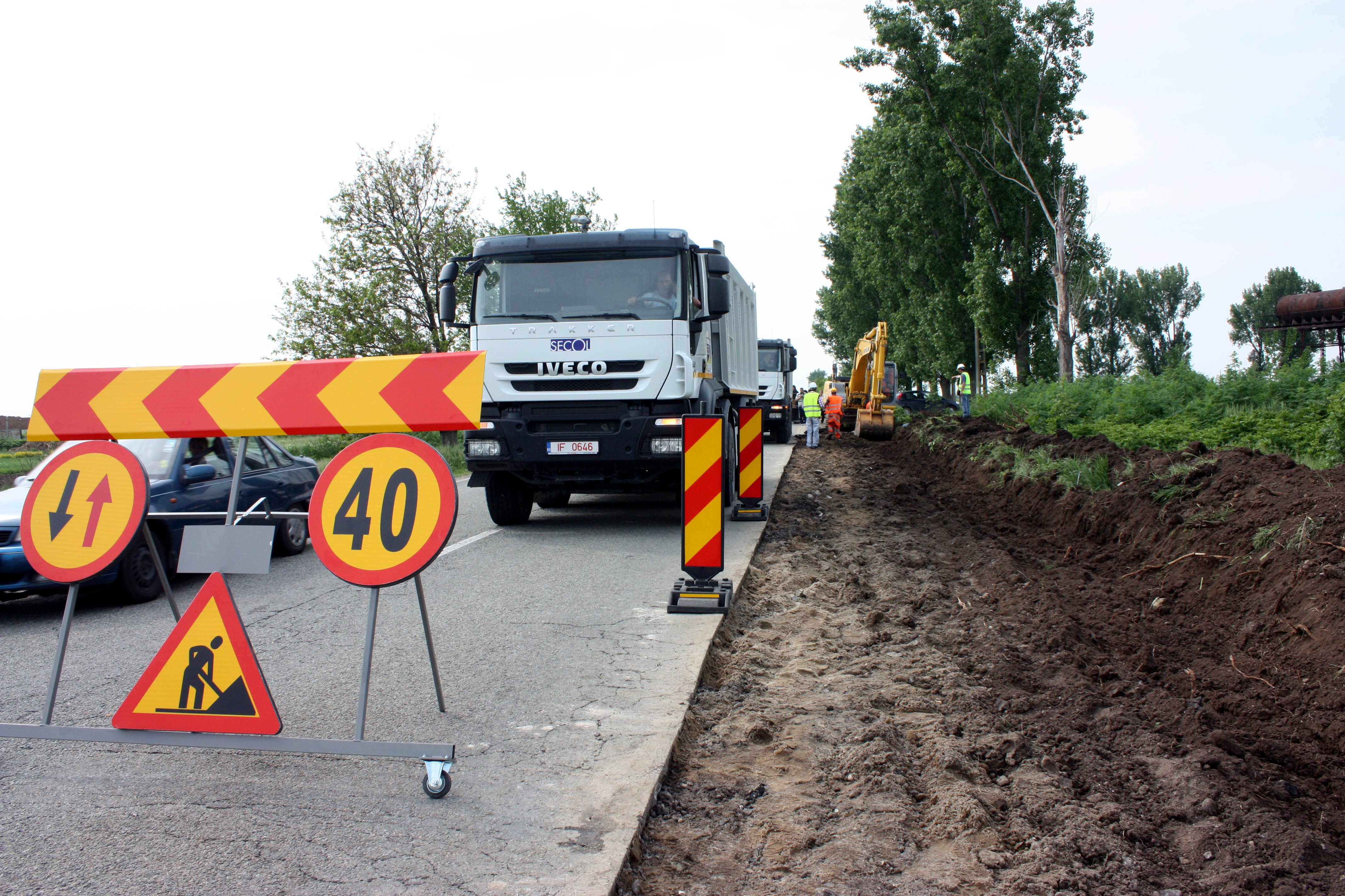 Joi se inchide circulatia pe DN 6, intre Timisoara si Cenad. Afla rutele ocolitoare