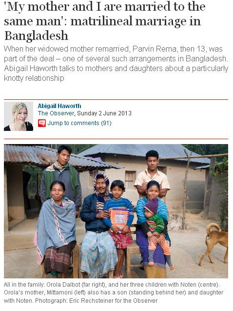 "Eu si mama mea suntem casatorite cu acelasi barbat." Povestea unei casatorii aranjate in Bangladesh
