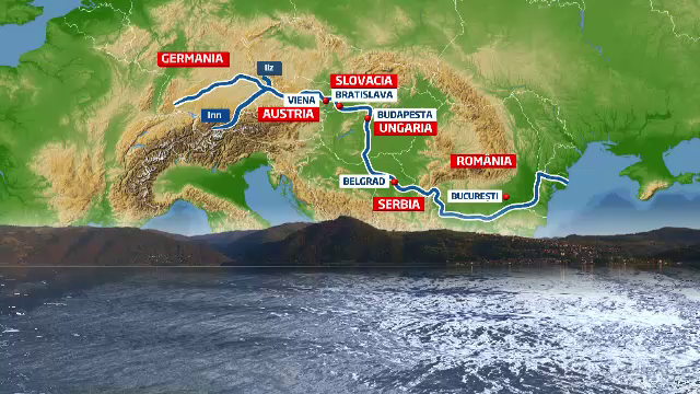 Romania, amenintata de viitura de pe Dunare. Ar putea depasi cotele de aparare saptamana viitoare