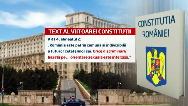 Remus Cernea, despre prevederile noii Constitutii: "Ar putea insemna si liber la casatoriile gay"