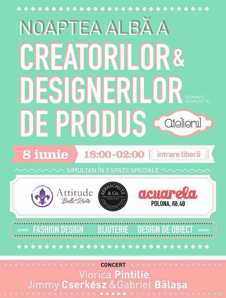 Noaptea albă a Creatorilor și Designerilor de Produs