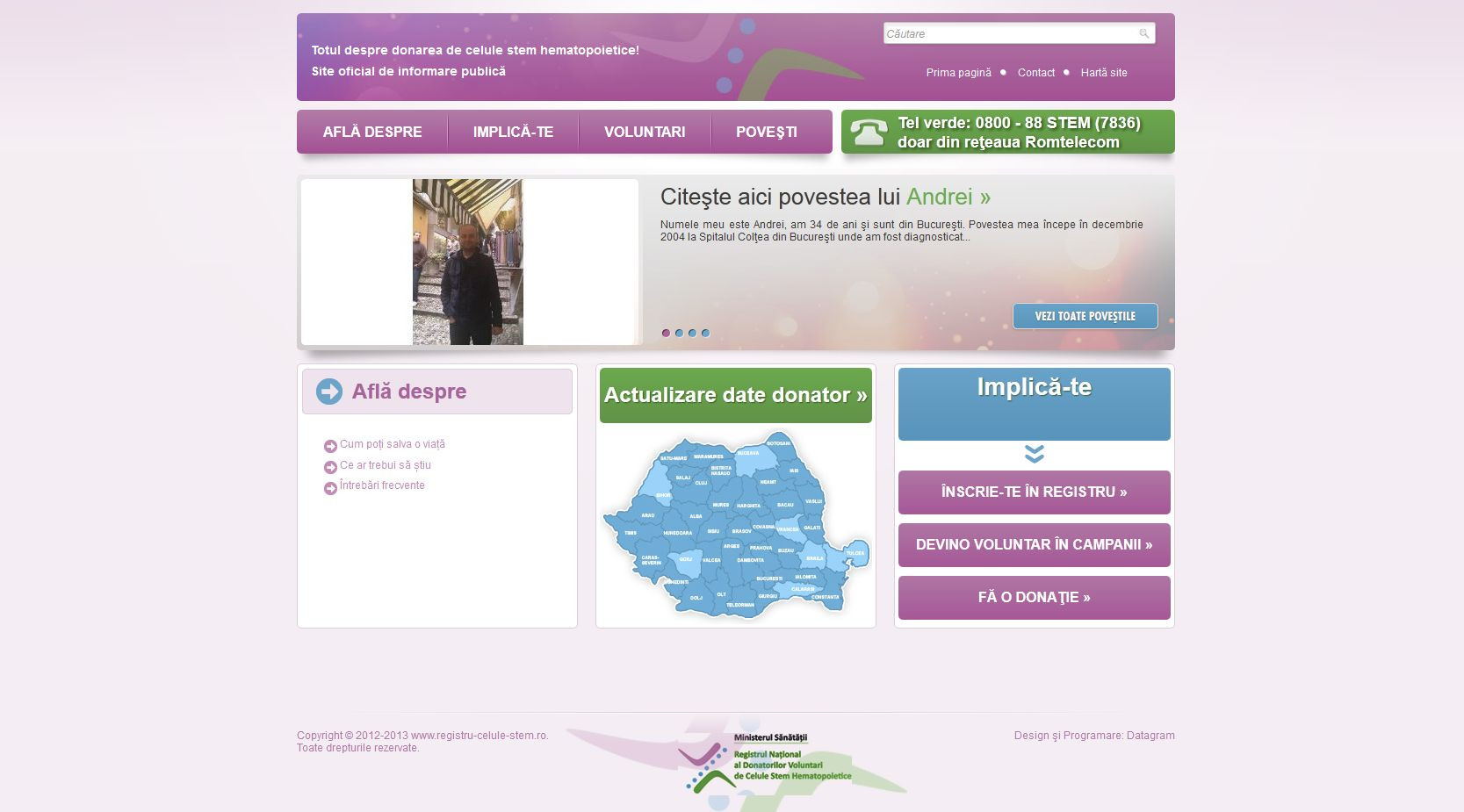 Site registru celule stem