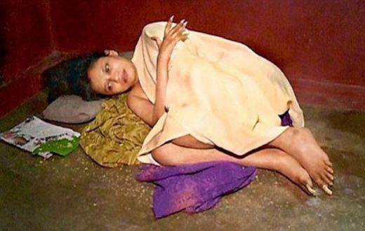 Cum arata tanara din India care a fost tinuta captiva intr-o camera timp de patru ani