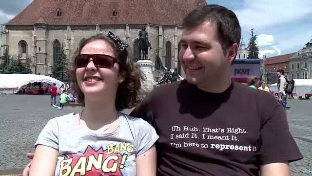Au dat marea pentru TIFF. Oana si Dragos si-au facut luna de miere la Cluj, din pasiune pentru film