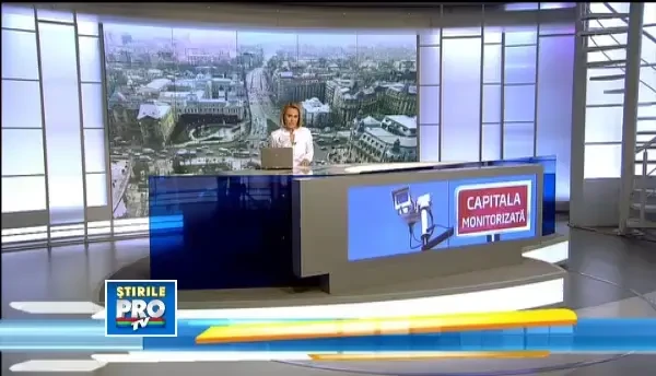 Harta "Big Brother" a Capitalei. Cum sunt impanzite cele 1000 de camere de supraveghere in Bucuresti