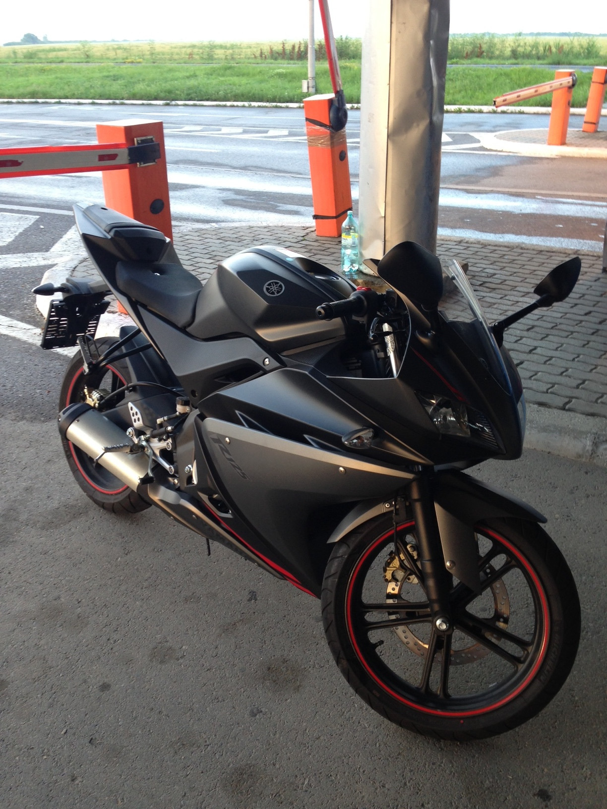 Motocicleta furata din Austria, depistata la Cenad. Ce a declarat cel care o transporta