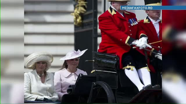 Ducesa de Cambridge a avut ultima aparitie publica inainte sa nasca, la aniversarea Reginei