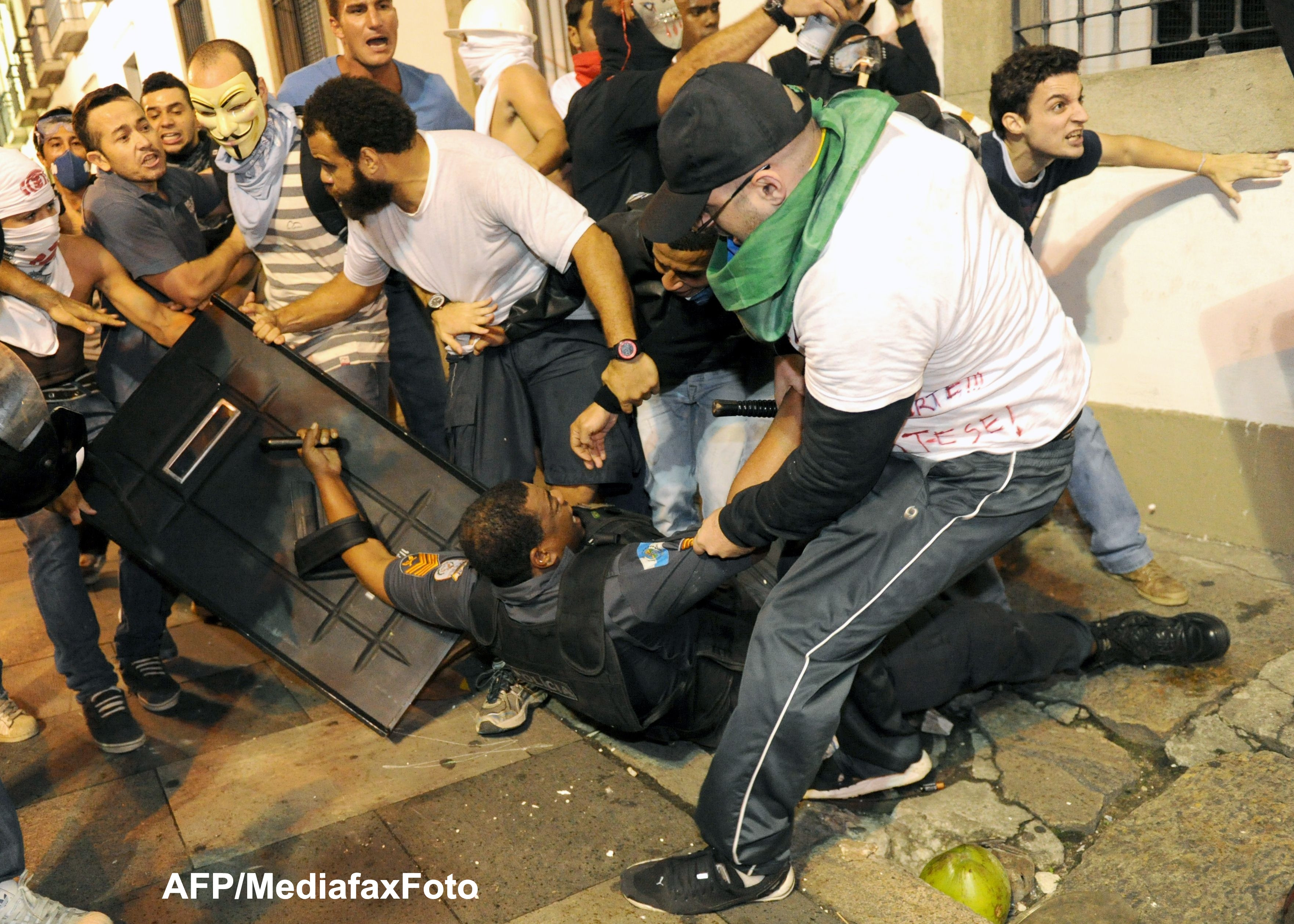 Proteste in Rio de Janeiro