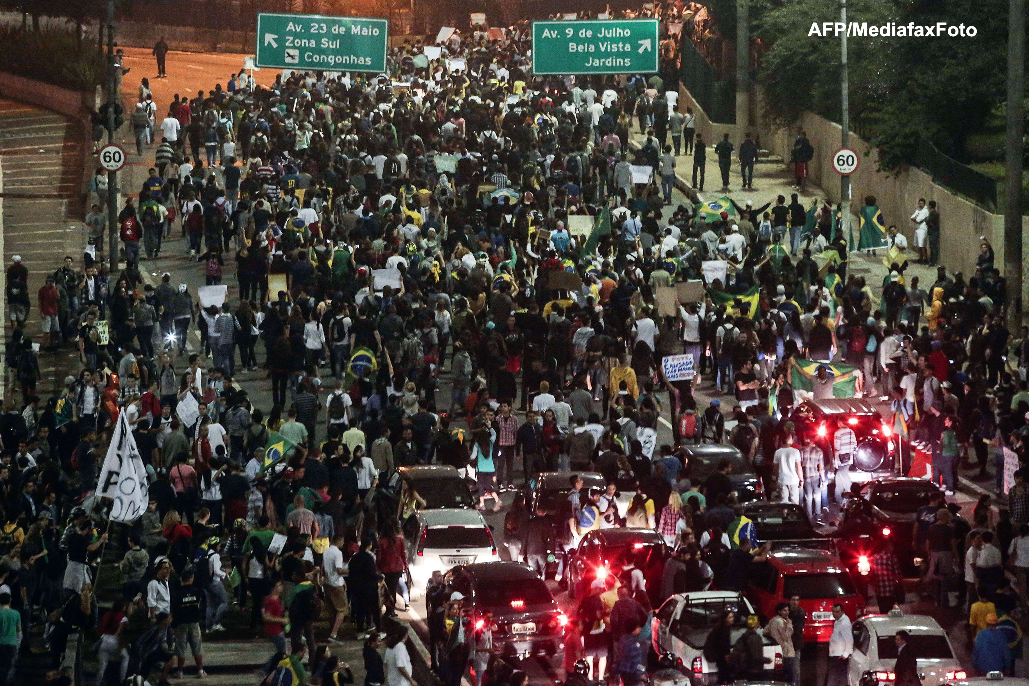 Proteste in Brazilia