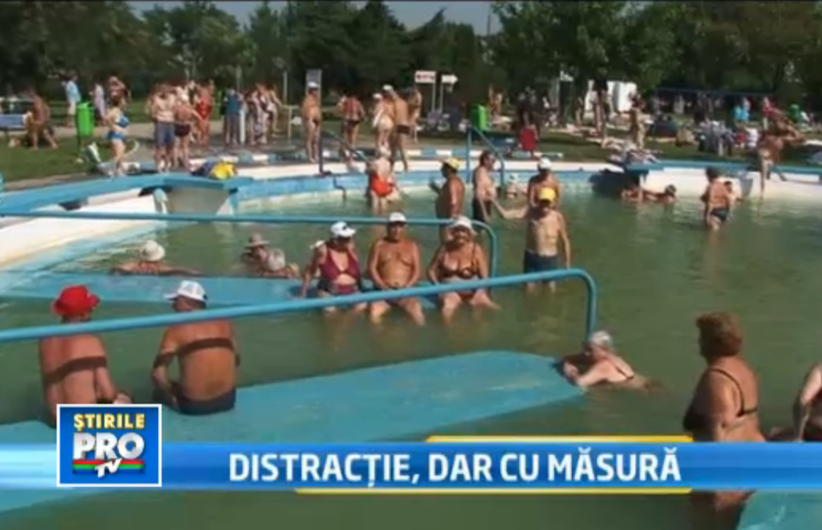 Pensionarii bihoreni care au intrat in apa termala pe canicula au avut nevoie de ingrijiri medicale