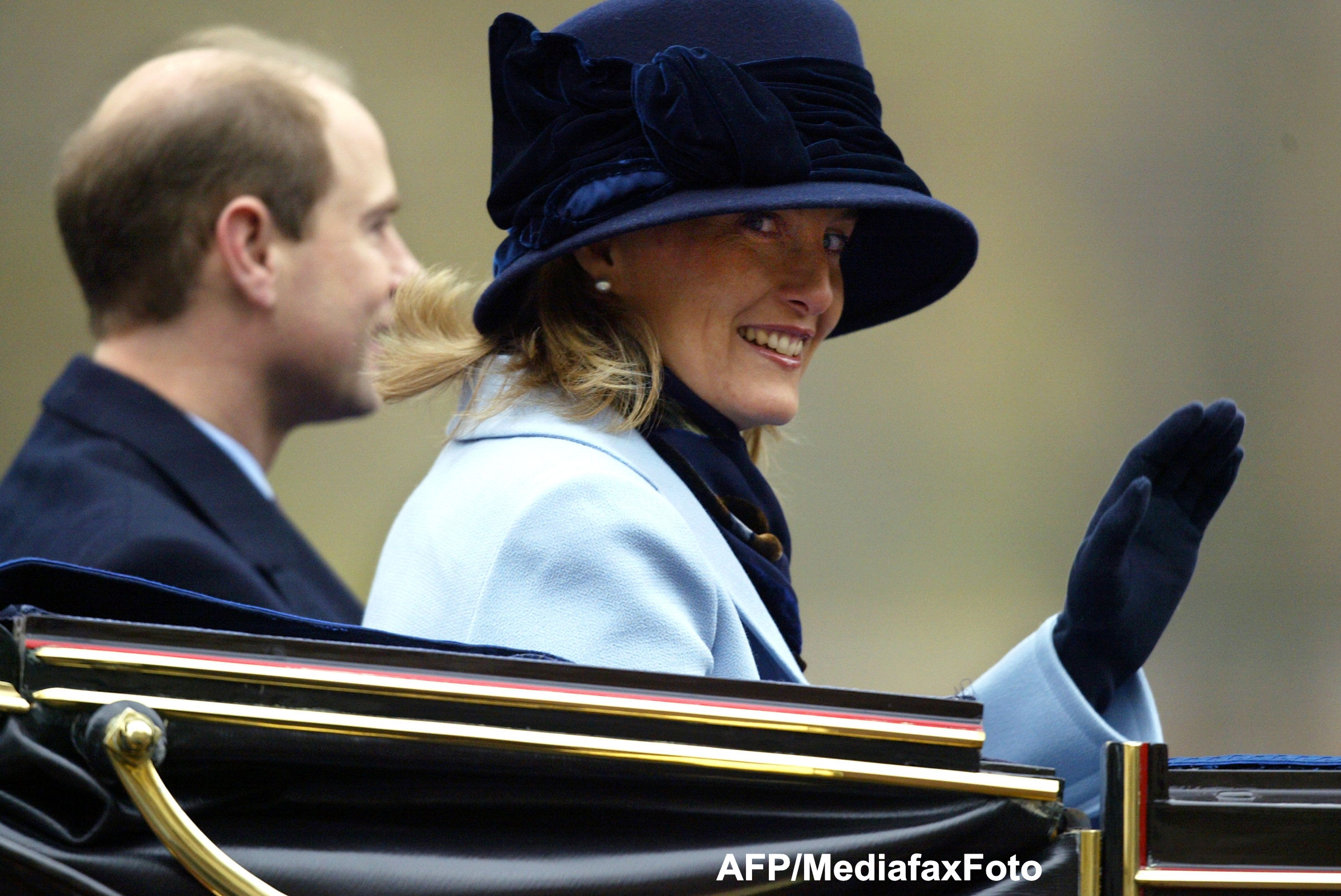 Principele Edward al Marii Britanii si contesa de Wessex, pentru prima data in vizita in Romania