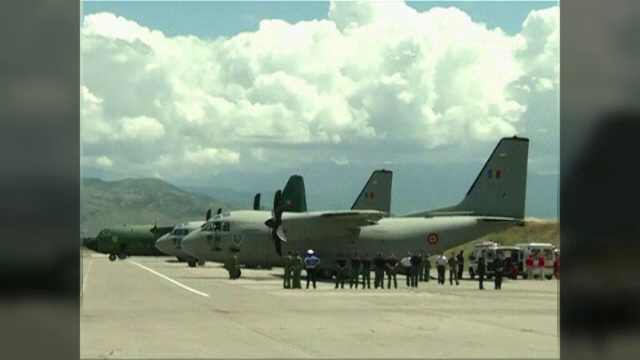 Podul aerian Bucuresti - Podgorica. Filmul operatiunii de salvare fara precedent a autoritatilor