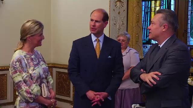 Printul Edward al Marii Britanii, in vizita oficiala. "Romania este o tara buna pentru investitori"