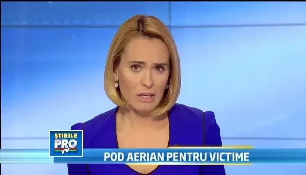 Pod aerian pentru victimele din Muntenegru