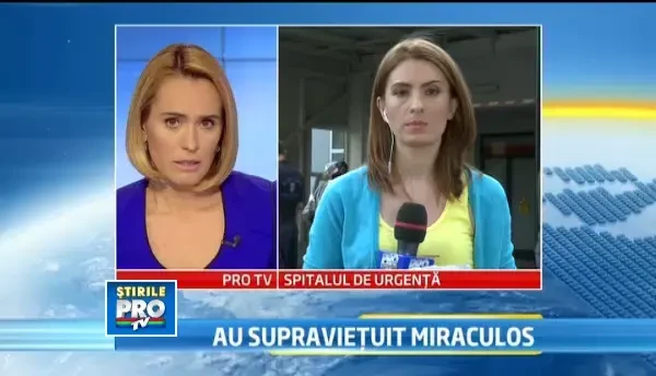 Cei 12 raniti adusi cu primul avion, dusi catre 4 spitale din Capitala. LIVE VIDEO de la Floreasca