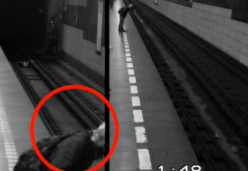 O tanara a scapat nevatamata dupa ce a cazut in fata metroului, la Praga. VIDEO