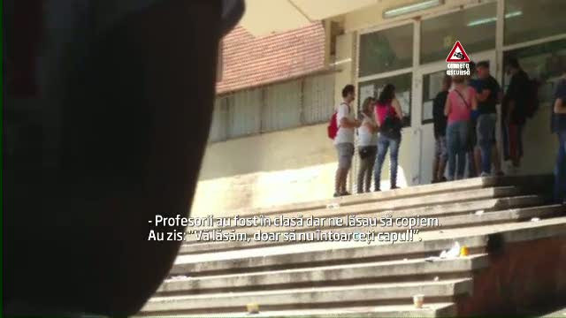 BACALAUREAT 2013. Camera ascunsa: elevii dezvaluie cum s-au "infratit" cu profesorii pentru a copia