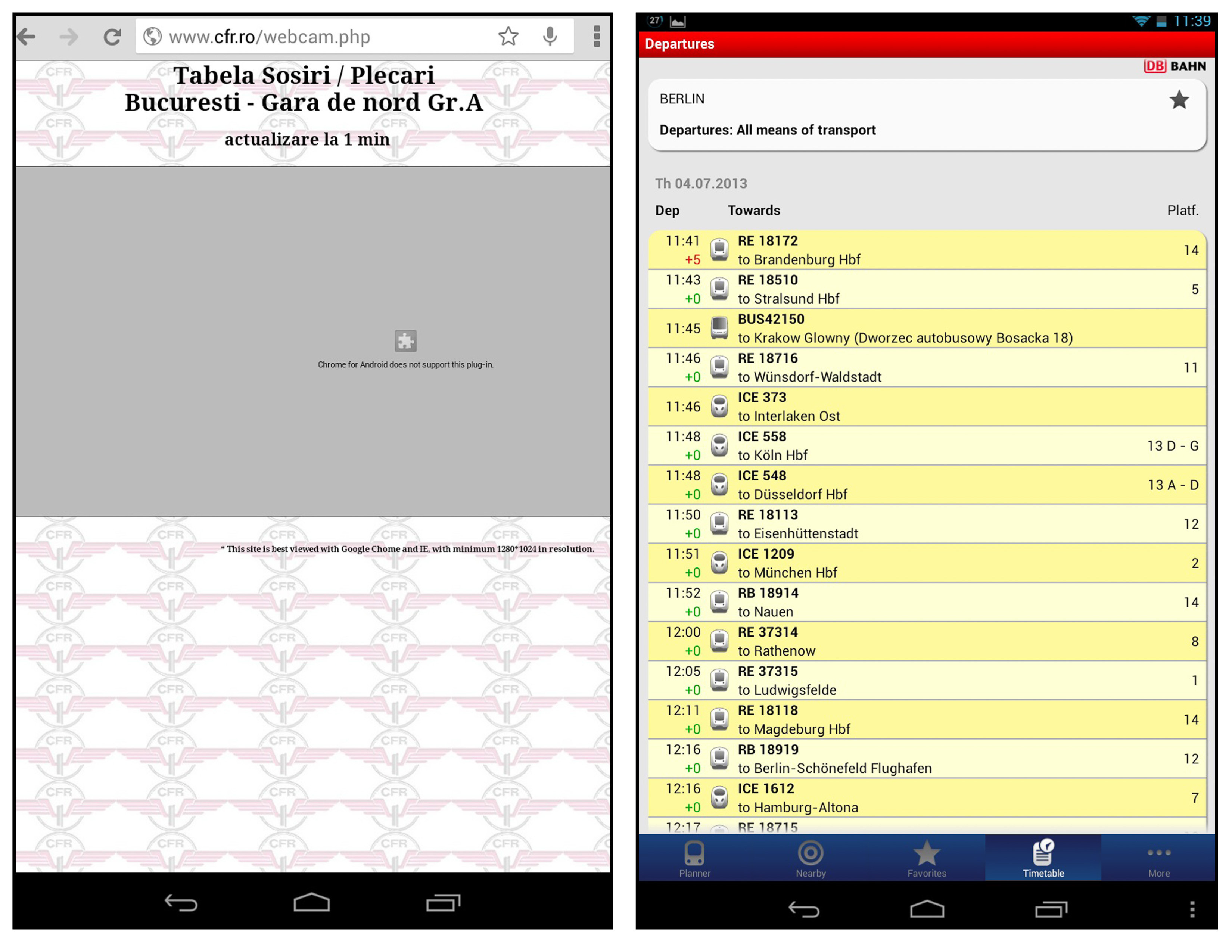 CFR merge inainte spre trecut. In limbajul Garii de Nord, "IMPROVE" se traduce prin "IMPROVIZATIE"