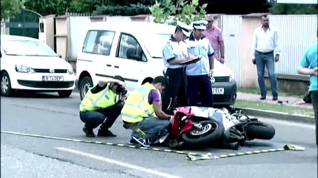 Motociclistul ucis de masina detinuta de fotbalistul Ciprian Marica a fost inmormantat sambata