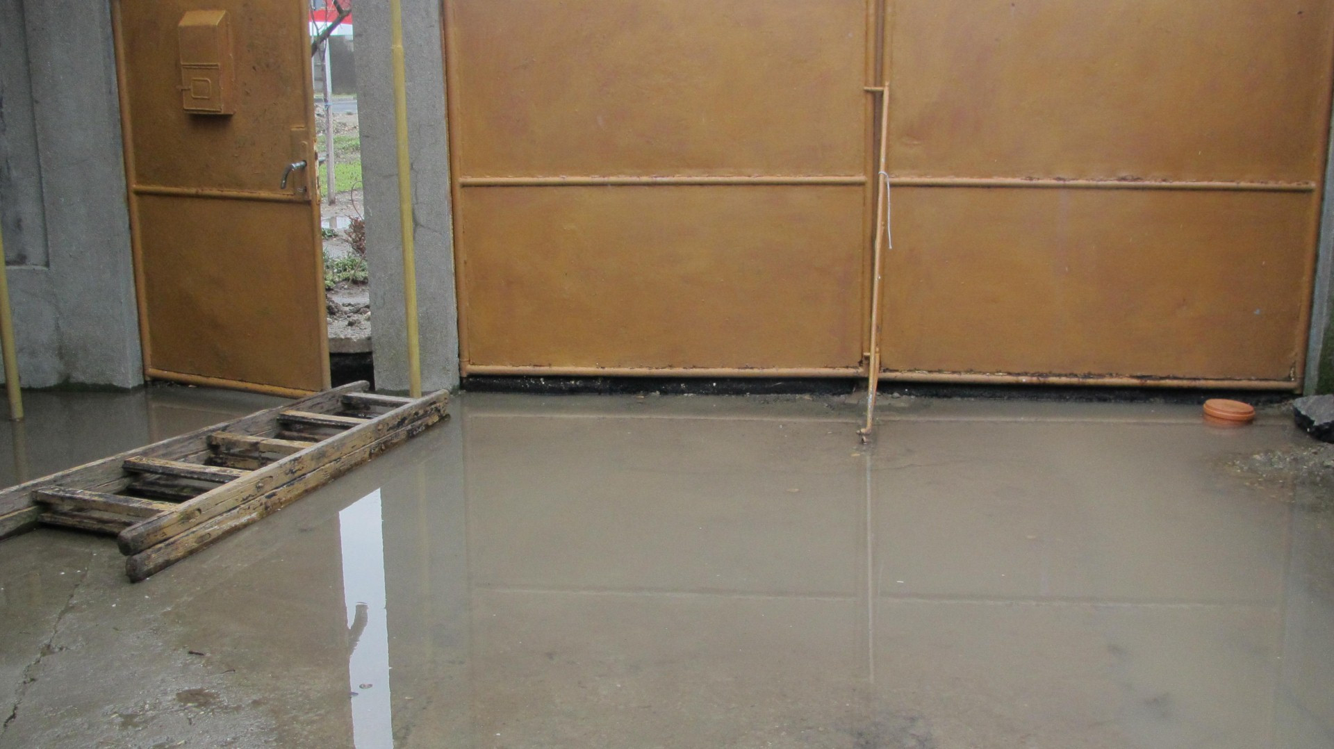 VIDEO. Strazi si gospodarii inundate in urma unei ploi torentiale in Arad