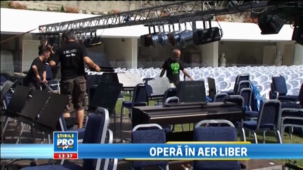 Cel mai mare festival de opera in aer liber revine in judetul Hunedoara. Pregatirile sunt in toi