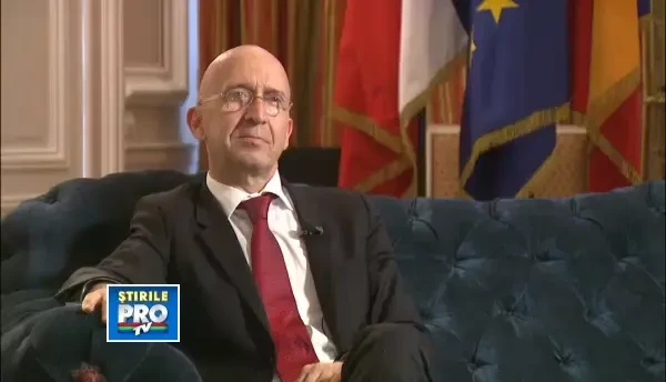 Interviu cu ambasadorul Frantei in Romania