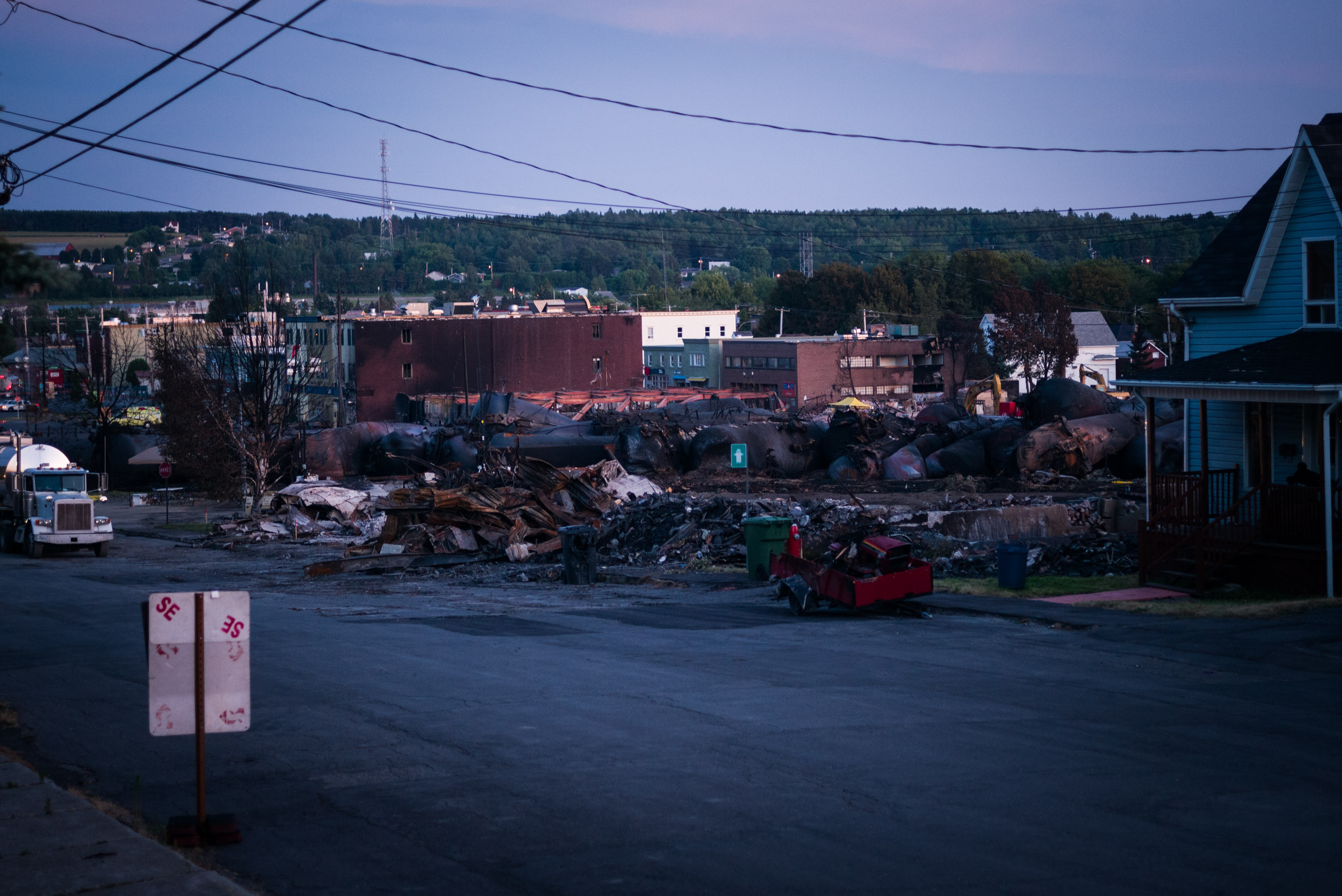 Numarul cadavrelor gasite dupa dezastrul din Quebec a ajuns la 35.Cautarile au loc in conditii grele