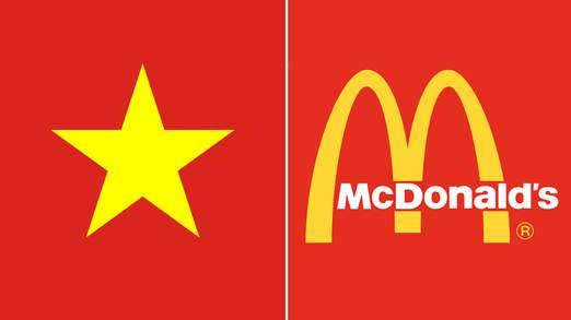 America intra cu fast-food-ul de unde a fost data afara cu armata. Primul McDonald's din Vietnam