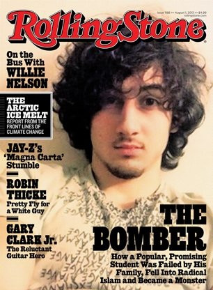 Imagini dure cu Jokar Tarnaev, lansate in semn de protest ca "teroristul" apare in Rolling Stone