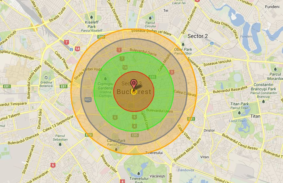Harta interactiva care iti arata ce se intampla daca o bomba atomica ar exploda in orasul tau