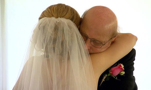 Cadoul unei fete pentru tatal ei aflat pe moarte: imaginea care a impresionat mii de americani