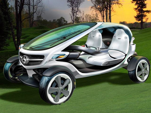 Mercedes Vision Golf Cart