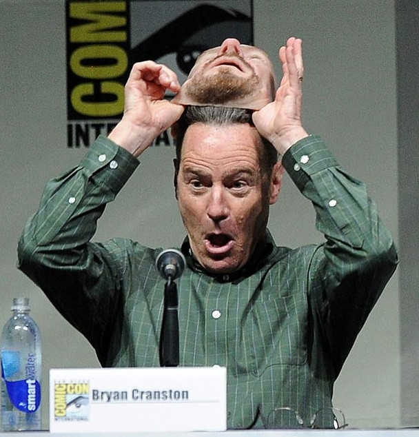 Si-a dat jos masca si toata lumea a inceput sa rada. Aparitia zilei la Comic Con 2013