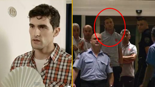 Replica unui politist macedonean, cand Mihai Stoica a urlat: "Sunt cetatean european, am drepturi!"