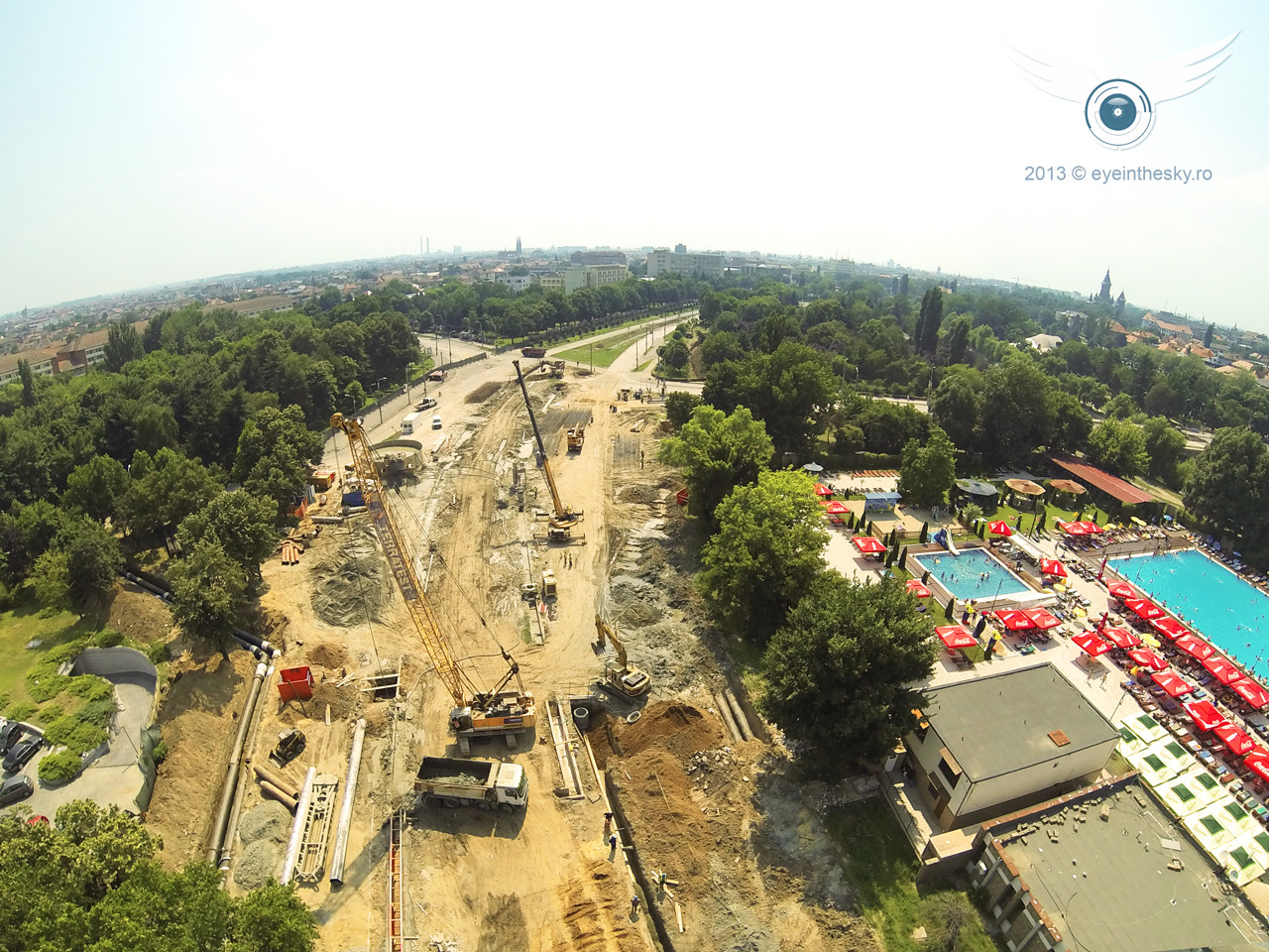 Cum arata santierul Michelangelo la trei luni dupa inceperea lucrarilor. GALERIE FOTO