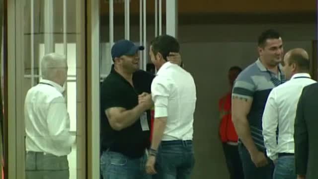 Steaua s-a intors acasa dupa victoria cu Vardar. Mihai Stoica si Buze au parasit ultimii aeroportul