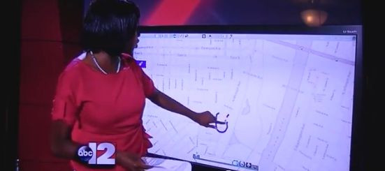 Gafa amuzanta comisa de o jurnalista din SUA. Ce a desenat pe un ecran, in timp ce era in direct