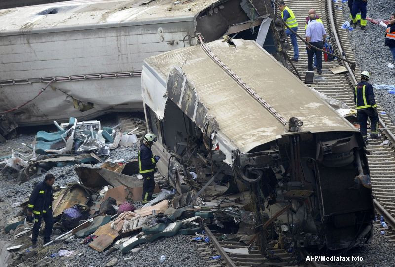 Corlatean: Nu sunt victime cetateni romani in accidentul feroviar din Spania