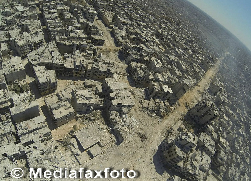 Dimensiunea distrugerilor din al treilea oras sirian ca marime: imagini apocaliptice din Homs