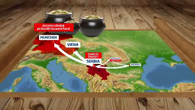 Statul recupereaza pe bucati ce hotii scot din tara "la gramada". Traseul tezaurului dacic prin lume
