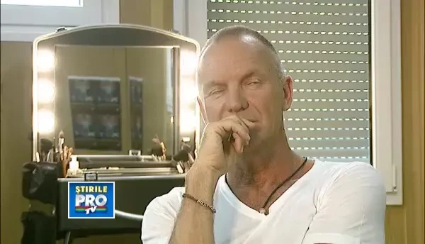 Interviu exclusiv cu STING, inainte de al patrulea concert in Romania. 10.000 de oameni la Romexpo