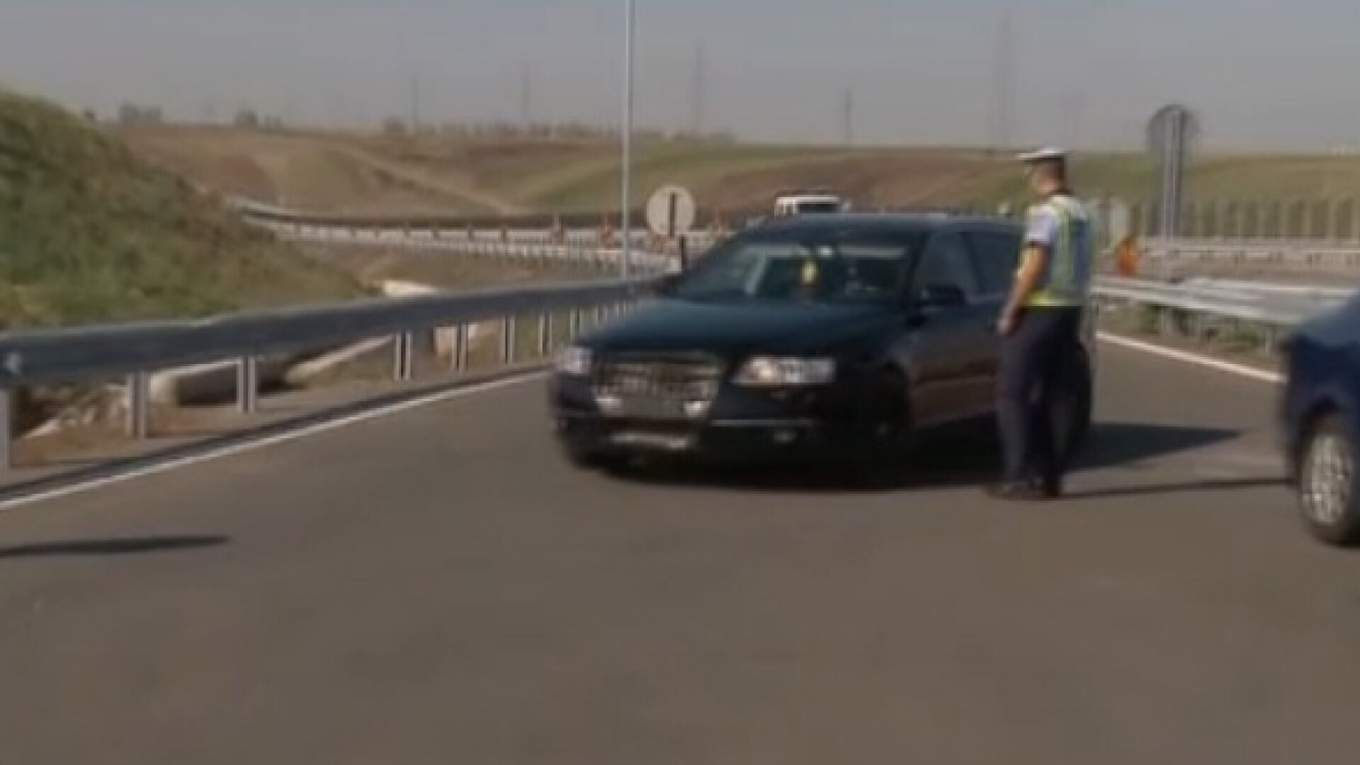 Razie a politiei pe autostrada Arad - Timisoara. Cu ce viteza au fost prinsi la bord cativa soferi