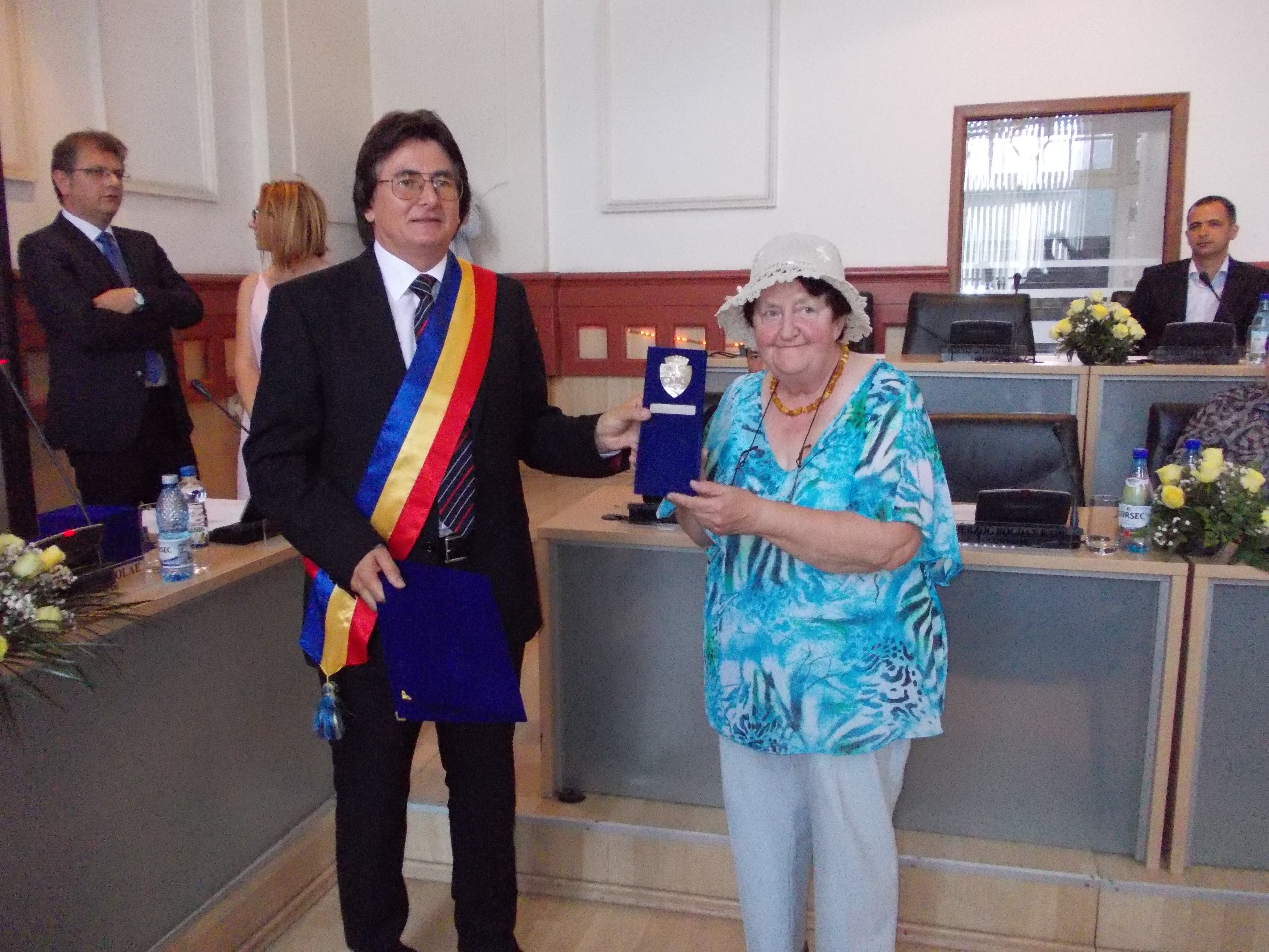 Wilhelm Muhle, cetatean de onoare post-mortem al Timisoarei. Distinctia, inmanata stranepoatei sale