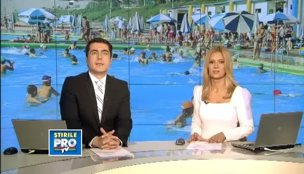 Mii de bucuresteni au incercat sa se distreze ca la mare pe langa piscine si parcuri acvatice