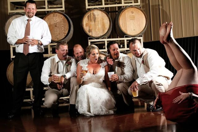 Momentul in care toata lumea a ramas blocata. Ce s-a intamplat in aceasta fotografie de nunta