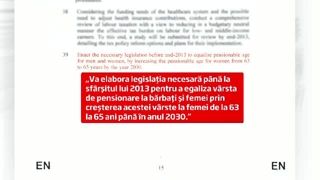 Acordul cu FMI: Femeile se vor pensiona in Romania la aceeasi varsta cu barbatii pana in 2030