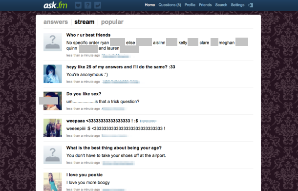 "Nu va lasati copiii sa faca asta!" O alta tanara din UK s-a sinucis dupa hartuiri pe Ask.fm