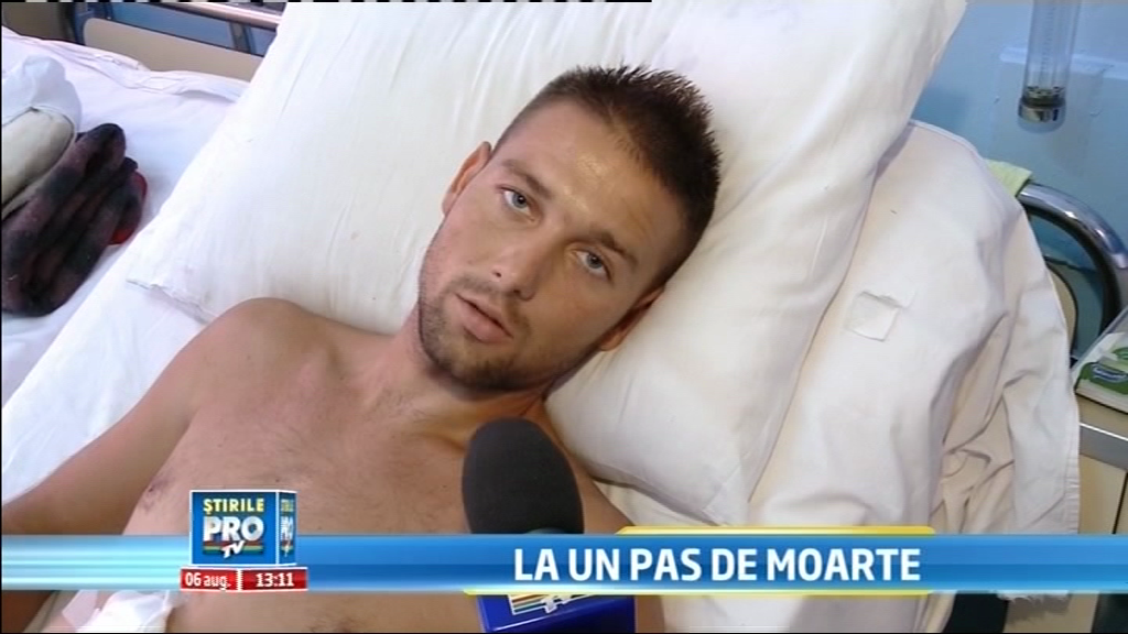 Un barbat, venit in vacanta in Romania, a fost injunghiat din senin. Cum s-a petrecut incidentul