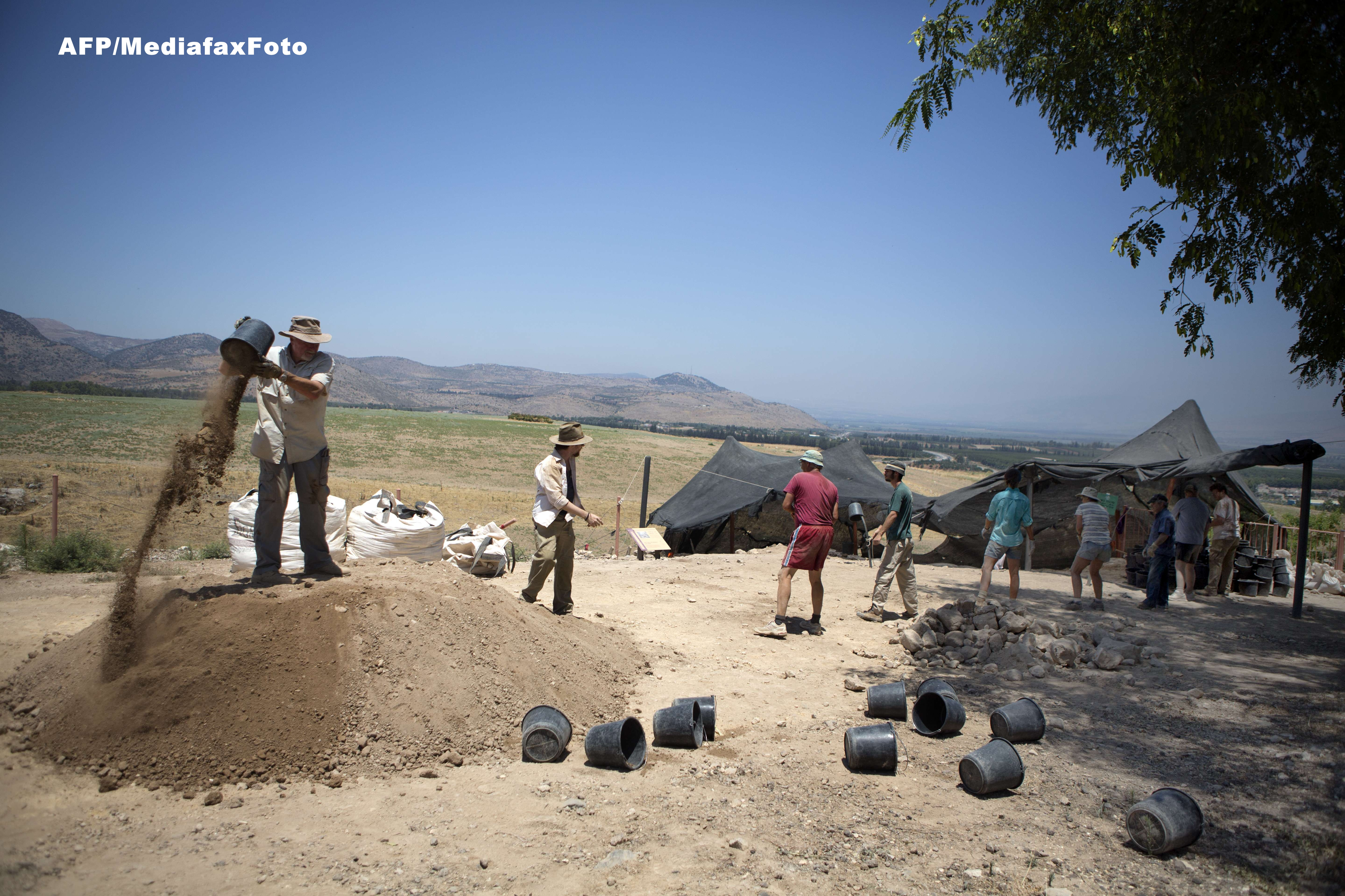 Misterul sfinxului egiptean de 4000 de ani vechime, descoperit in Israel. Galerie FOTO si VIDEO