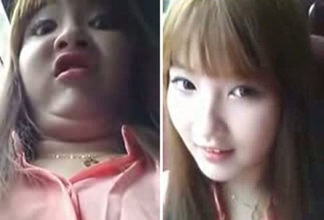 Cat de rau te poate pacali o fotografie. Care este adevarata fata a acestei tinere